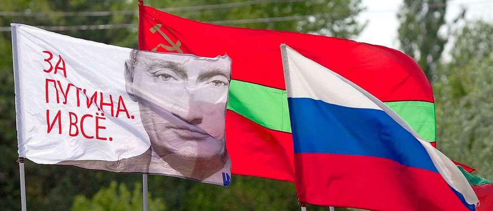 Obwohl Transnistrien komplett von der Republik Moldau und der Ukraine umgeben ist, wollen die Bewohner der von Moldau abtrünnigen Region zu Russland gehören. 