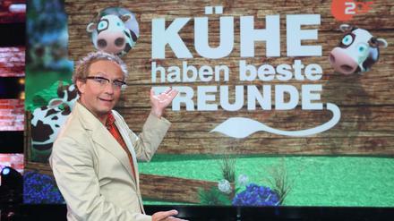 Auf ironisch-heiter gebürstet: Wigald Boning in seiner neuen Show.