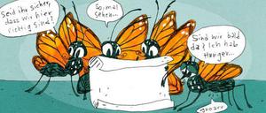 Klar soweit? Einer von Veronika Mischitz' aktuellen Wissenschaftscomics für die Helmholtz-Gemeinschaft.