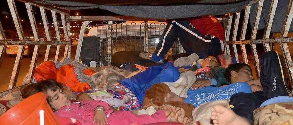 Flüchtlinge im Irak sind Christen, Jesiden, Muslime.