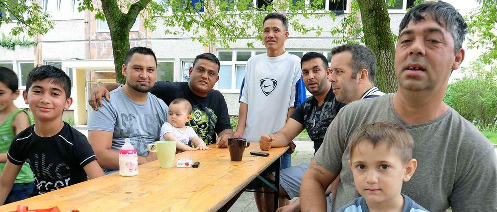 Unter den 400 Bewohnern des Flüchtlingsheims in Hellersdorf sind rund 100 Kinder.