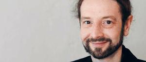 Jens Striethorst verkauft Kaugummi in bunten Verpackungen. 