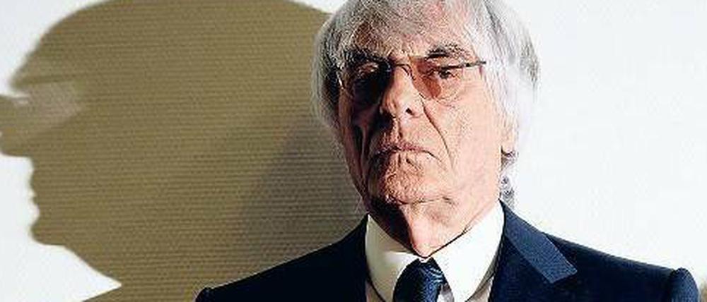 Kleiner Mann, langer Schatten. Bernie Ecclestone am Dienstag im Gericht.