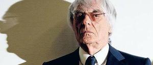 Kleiner Mann, langer Schatten. Bernie Ecclestone am Dienstag im Gericht. 