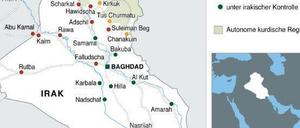 IS-Dschihadisten erobern weite Teil des Irak. Nun greift die US-Luftwaffe in den Konflikt ein.