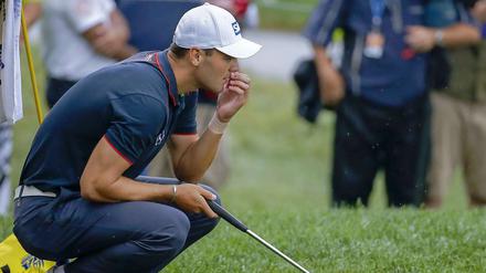Martin Kaymer verspielte am Freitag am drittletzten Loch die Qualifikation für das Wochenende.