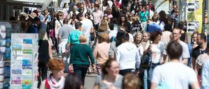 Rund 400 000 dauerhafte Zuwanderer wurden 2012 in Deutschland gezählt.