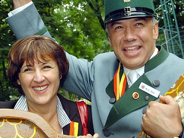 Emin Özel mit seiner Frau Nilgün.