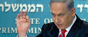 Israels Ministerpräsident Benjamin Netanjahu