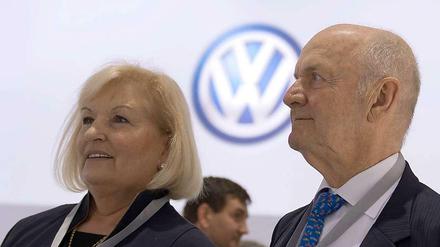 Die Großaktionärsfamilie Piëch: Ursula und Ferdinand Karl Piëch.