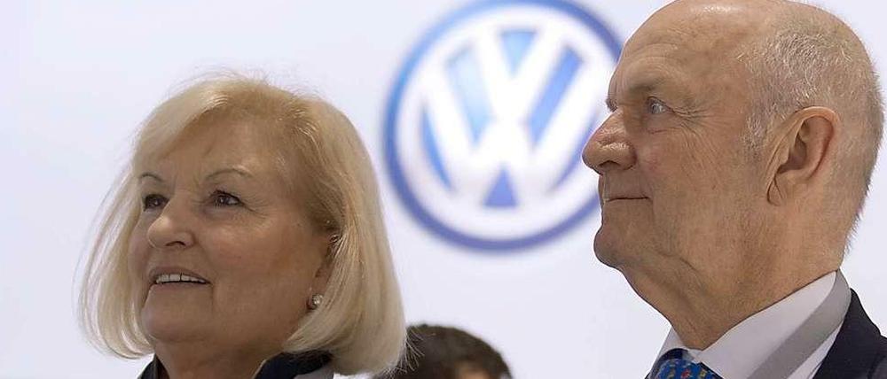 Die Großaktionärsfamilie Piëch: Ursula und Ferdinand Karl Piëch.