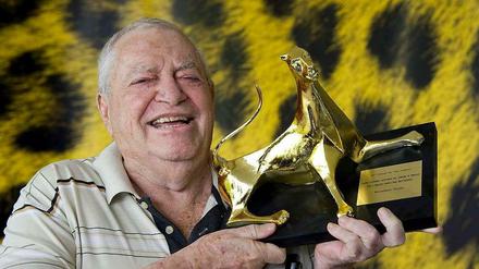 Menahem Golan 2010 beim Filmfestival in Locarno.