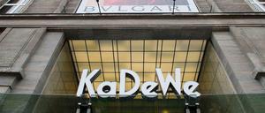 Der Haupteingang des KaDeWe.