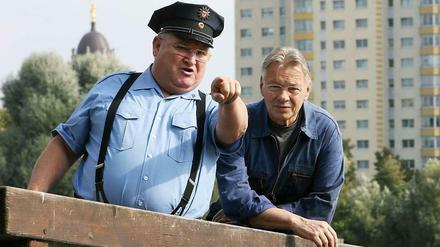 Horst Krause und Günter Junghans im "Polizeiruf 110"