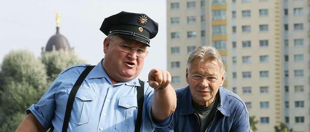 Horst Krause und Günter Junghans im "Polizeiruf 110"