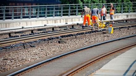 Kein Verkehr: An mehreren Stellen im Berliner S-Bahn-Netz wird derzeit nicht gefahren.