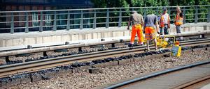 Kein Verkehr: An mehreren Stellen im Berliner S-Bahn-Netz wird derzeit nicht gefahren.