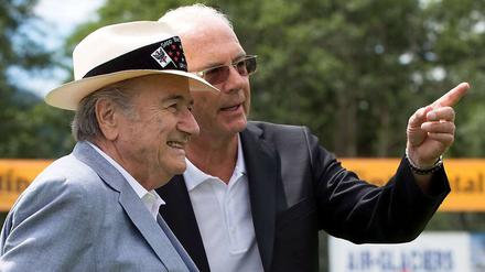 Franz Beckenbauer hegt keinen Groll mehr gegen Sepp Blatter und die Fifa.