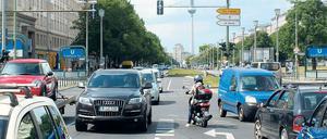 Gefährliche Biege: An der Kreuzung Frankfurter Tor gab es in diesem Jahr die meisten Unfälle mit Motorrädern. 