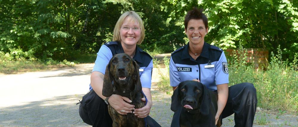 Der Nase nach. Lotte und Benji sind Personenspürhunde im Dienste der Polizei.