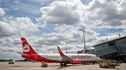 Zu selten sind die Maschinen von Air Berlin ausgebucht.