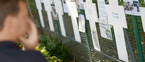 Gedenken an die Toten, die an der innerdeutschen Grenze ihr Leben lassen mussten.