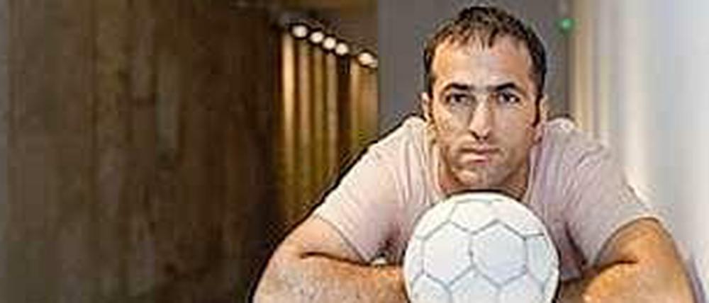 Der israelische Künstler Khaled Jarrar