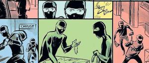 Das fast perfekte Verbrechen. So hat Reinhard Kleist den Einbruch im KaDeWe von vor fünfeinhalb Jahren in seiner Comicserie „Berliner Mythen“ verarbeitet. 