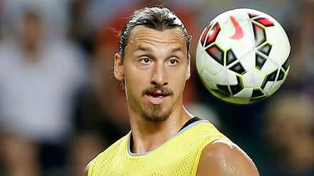 Zlatan Ibrahimovic hat nicht nur Fußball im Kopf.