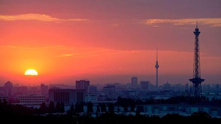 Für so einen Ausblick begibt man sich schon mal in Lebensgefahr - wenn man sehr verliebt ist.