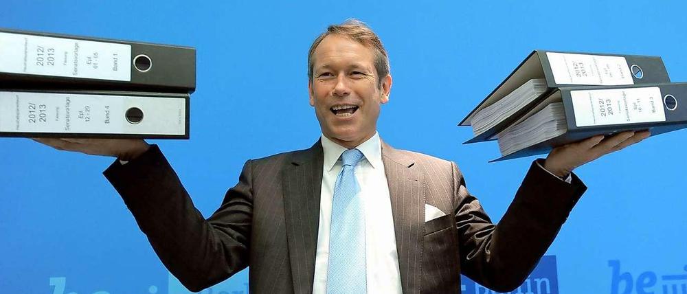 Finanzsenator Ulrich Nußbaum (parteilos). Mal sehen, was der alles noch so stemmen kann.