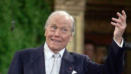 Georges Prêtre beim Neujahrskonzert der Wiener Philharmoniker 2010.