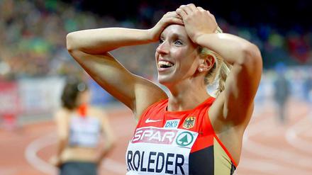 Kaum zu glauben: die Leistung von Cindy Roleder.