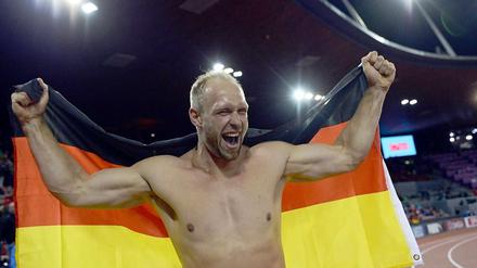 Für Robert Harting ist es der sechste große Titel seiner Karriere.