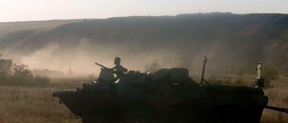 Gibt es den Konvoi auf ukrainischem gebiet oder nicht? Zumindest auf russischer Seite sind in der Grenzregion Militärfahrzeuge unterwegs.