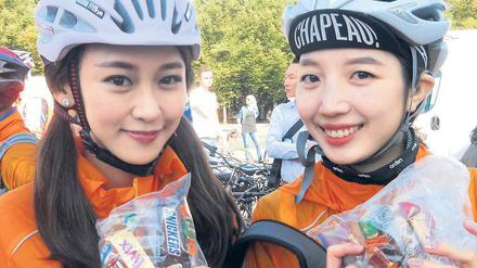 Young Joo-Hur (l.) und Hee Young-Kim.
