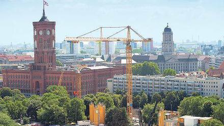 Baustelle Bilfinger. Auch in Berlin ist der Bau- und Ingenieurdienstleister aktiv – zum Beispiel beim Bau der U-Bahnlinie U5. 