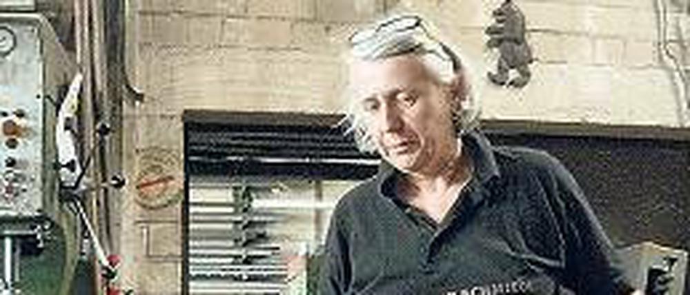 Am Besten lässt sich Eisen schmieden, wenn es hellgelb glüht, sagt Gabriele Sawitzki.