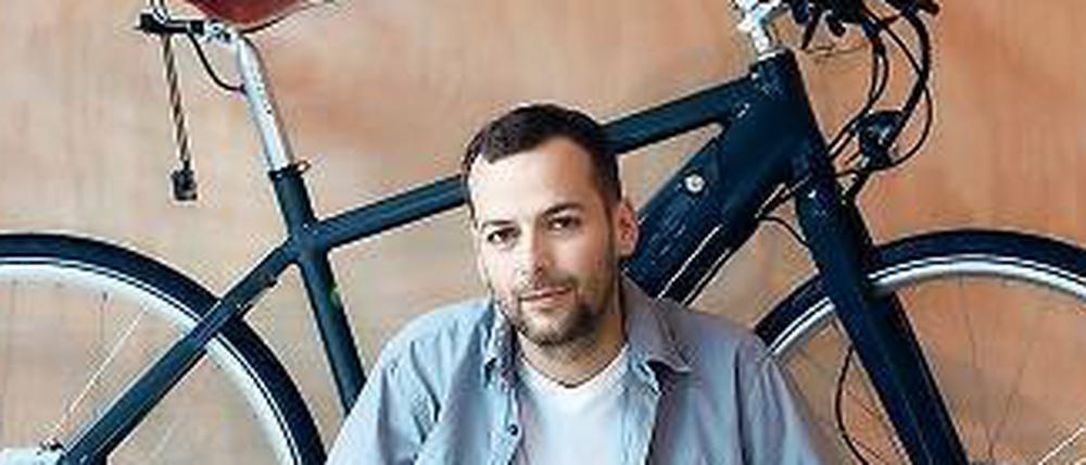 Matthias Lingner verkauft E-Bikes.