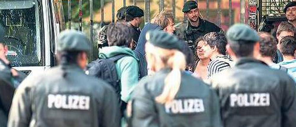 Um die Schule hatte es vor einigen Wochen massive Auseinandersetzungen gegeben.