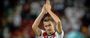 Miroslav Klose beendet seine Nationalmannschaftskarriere auf dem Höhepunkt. Mehr als Weltmeister kann er nicht mehr werden.