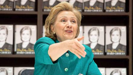 Die ehemalige US-Außenministerin Hillary Clinton.
