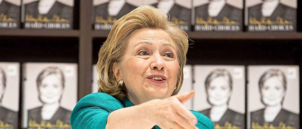 Die ehemalige US-Außenministerin Hillary Clinton.