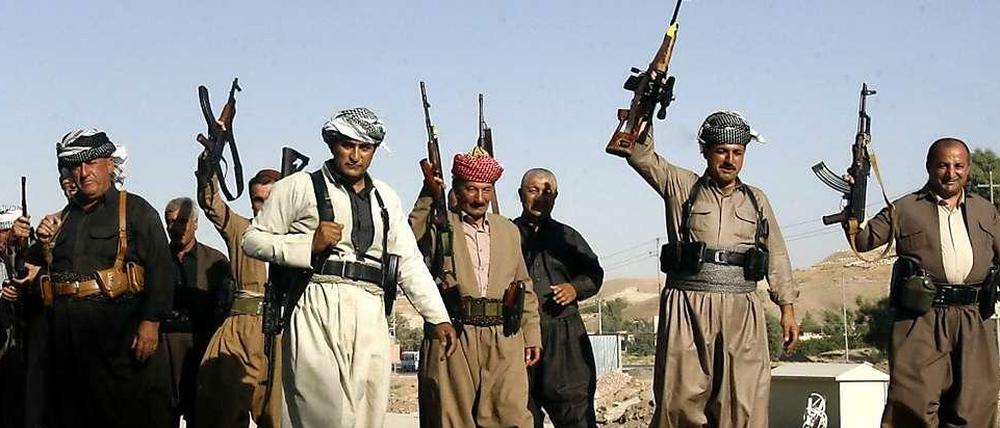 Kurdische Veteranen wollen wieder in den Kampf ziehen.
