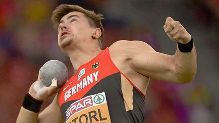 Bester Kugelstoßer Europas: David Storl holt sich auch bei der EM in Zürich den Titel. 