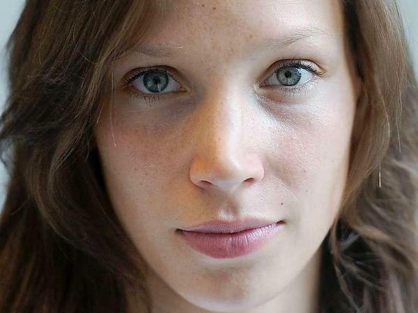 Die deutsche Kurzbahn-Meisterin Dorothea Brandt