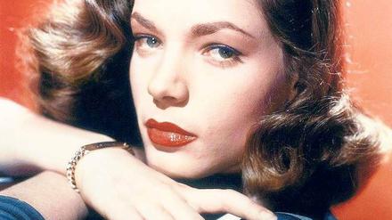 Markant und natürlich. Lauren Bacall – hier 1952 – brachte einen neuen Frauentyp ins Kino.
