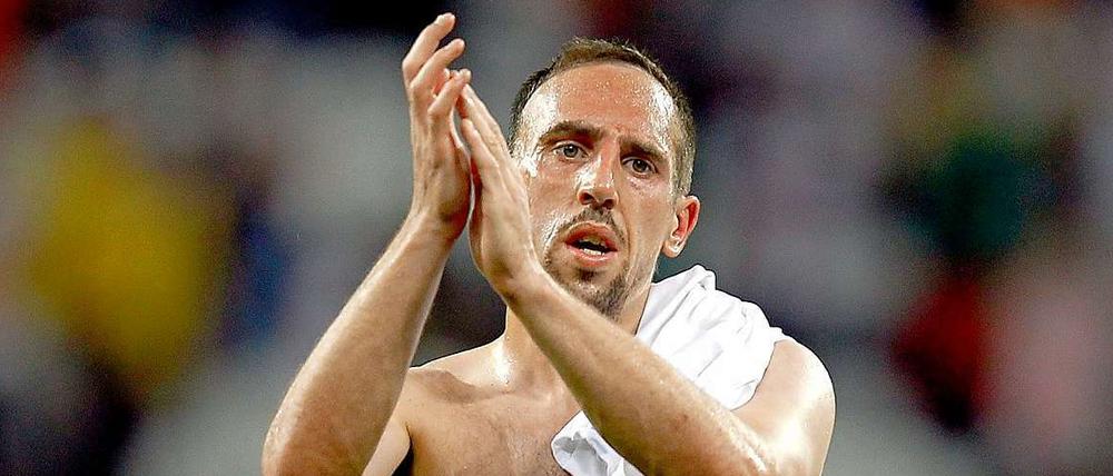Nach 81 Länderspielen. Franck Ribéry beendet seine Karriere in Frankreichs Nationalmannschaft.