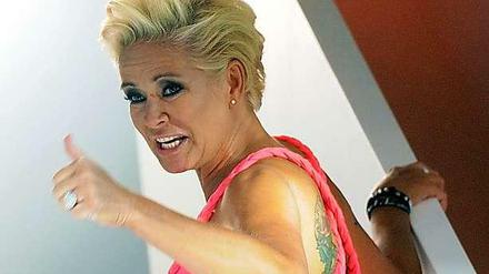 Claudia Effenberg bei Promi-Big-Brother.