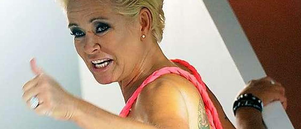 Claudia Effenberg bei Promi-Big-Brother.